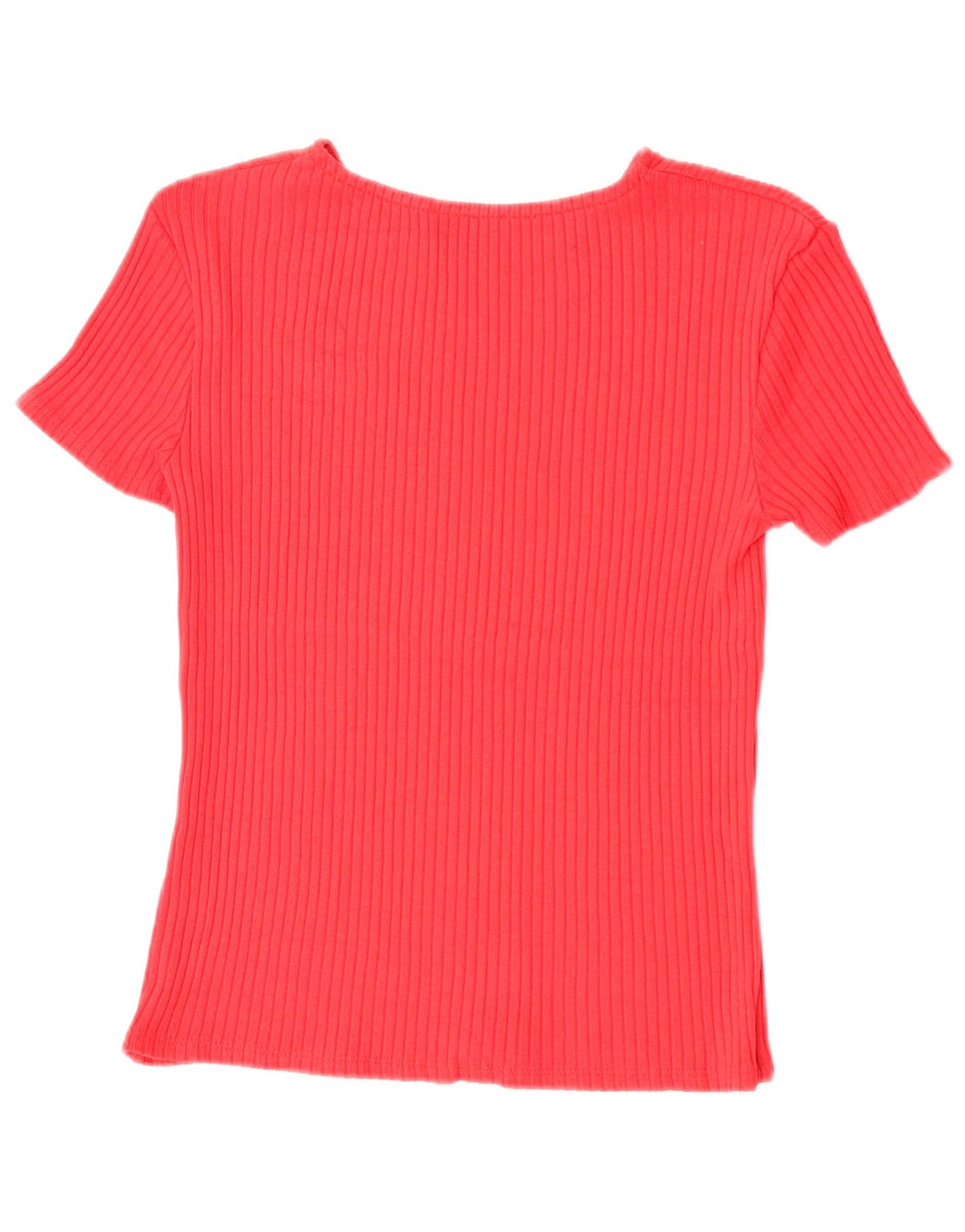 Zara Camiseta Mujer Top UK 8 Small Rojo