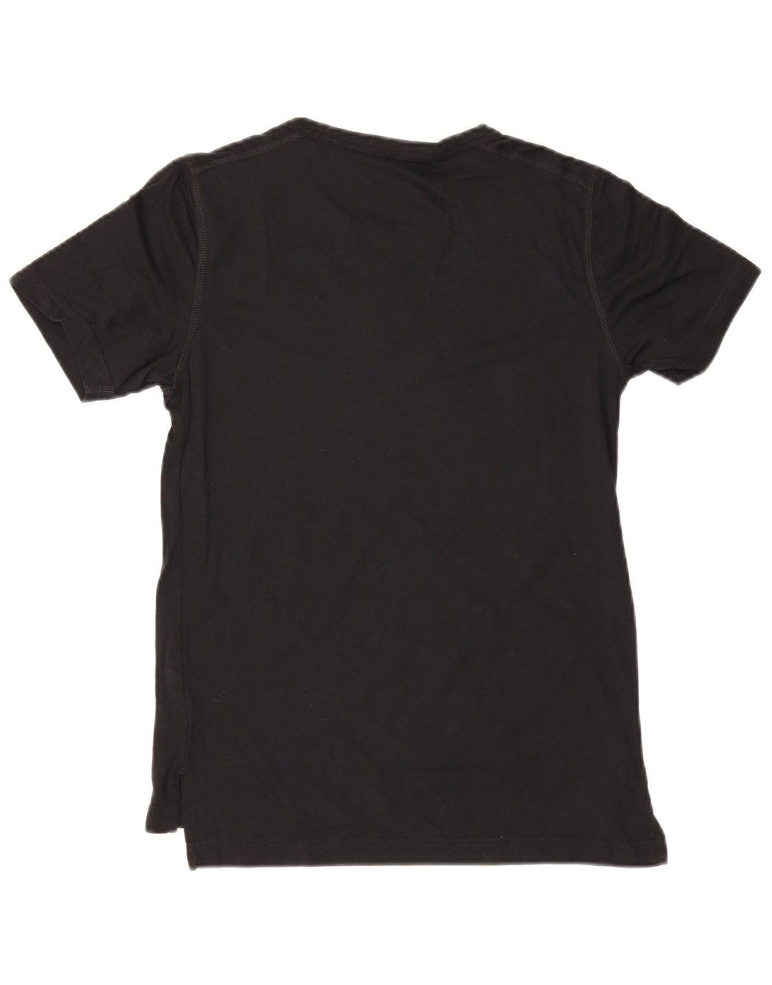 Reebok - Camiseta para hombre, talla pequeña, algodón negro