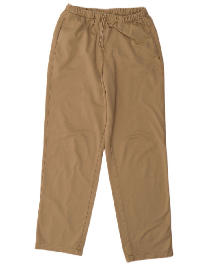 Diadora Pantalón Chándal Mujer UK 44 Large Beige Poliéster