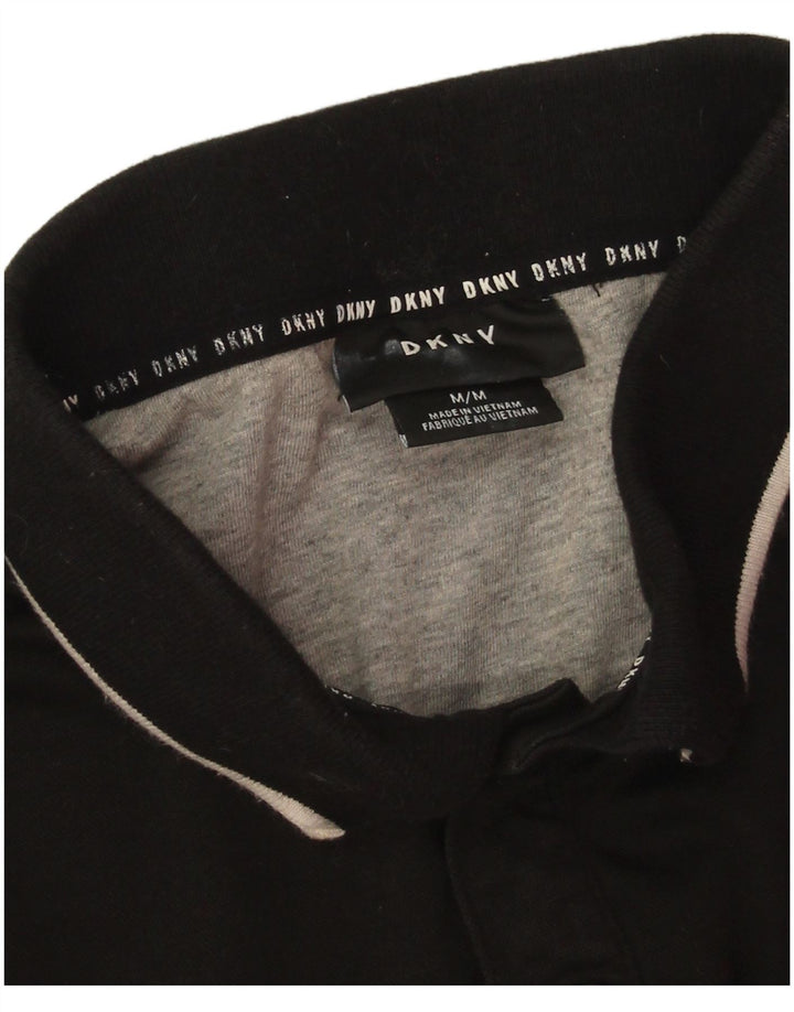Polo Dkny Hombre Algodón Mediano Negro