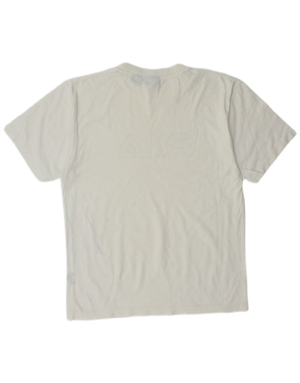 FILA Camiseta gráfica para hombre Top Small White