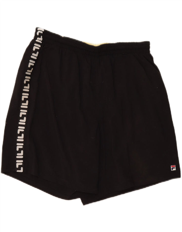 Fila Hombre Graphic Bañador Shorts XL Negro