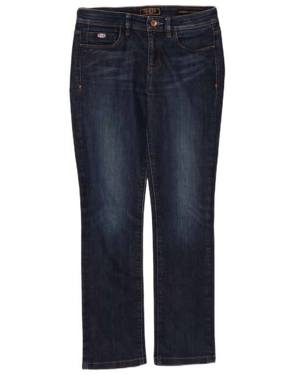 Vaqueros Guess Mujer Cigarrillo Slim W27 L28 Algodón Azul Marino