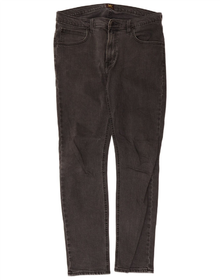 Lee Jeans Luke Slim para Hombre W34 L32 Algodón Gris