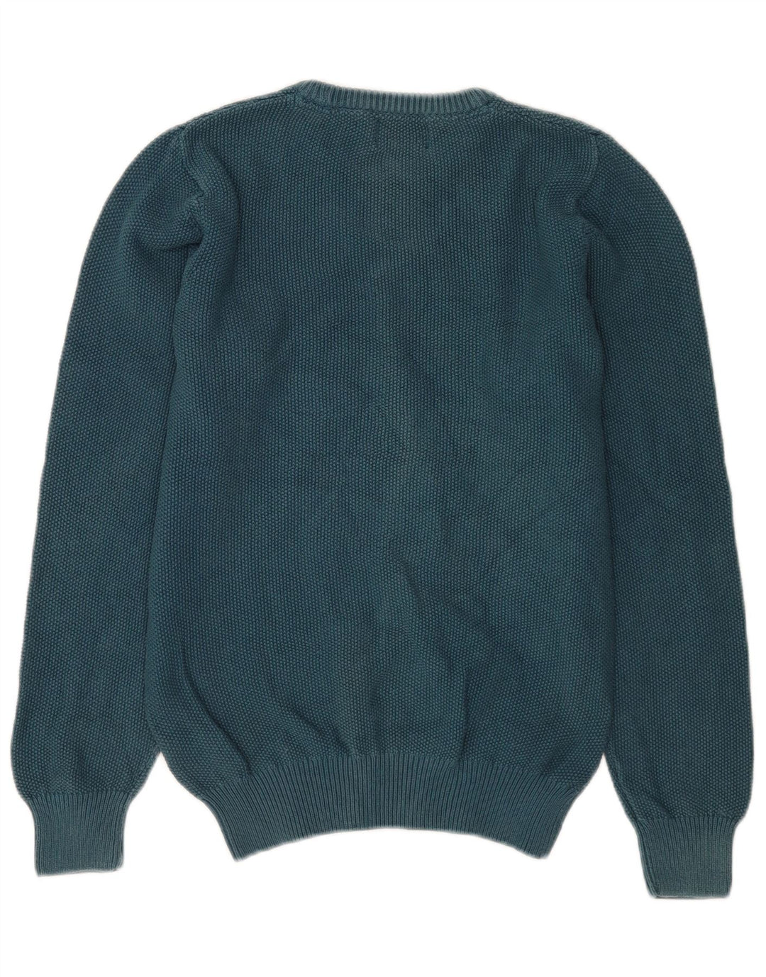 Marks & Spencer Suéter Regular Fit con Cuello Redondo para Hombre Algodón Azul Pequeño