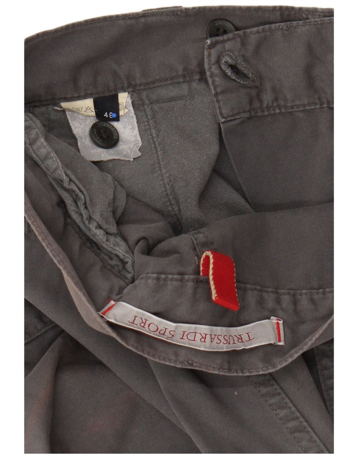 Trussardi Pantalón Cargo Recto Hombre IT 48 Medium W32 L32 Gris