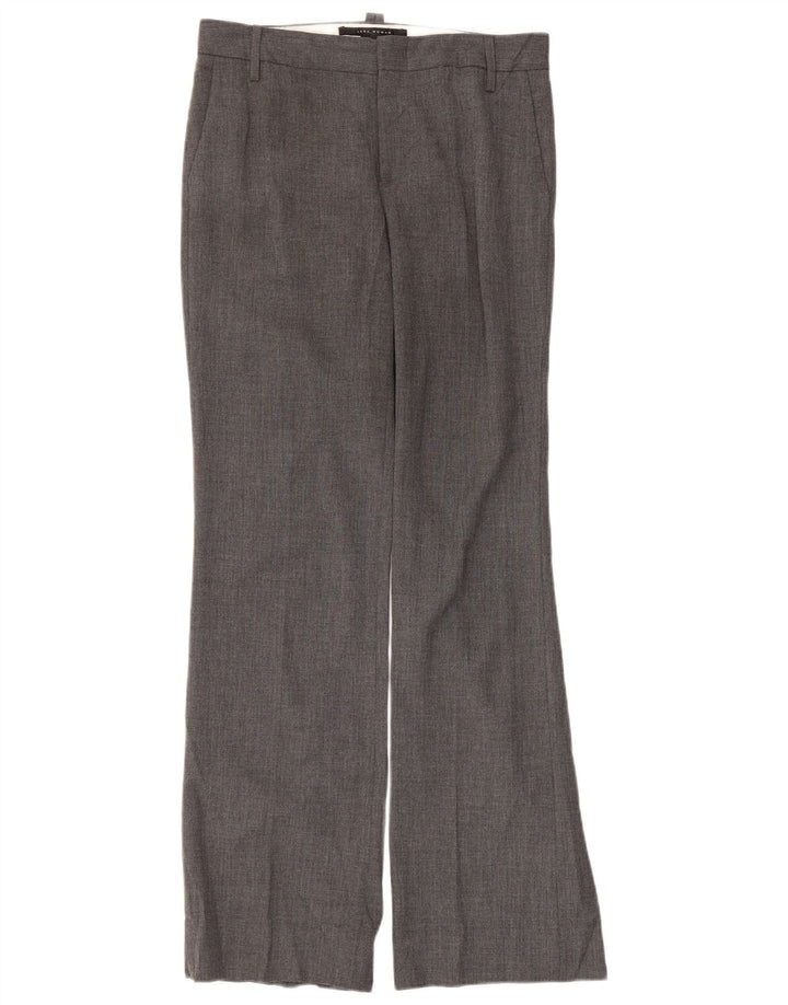 Zara Pantalón Chino Bootcut para Mujer EU 38 Small W28 L32 Gris