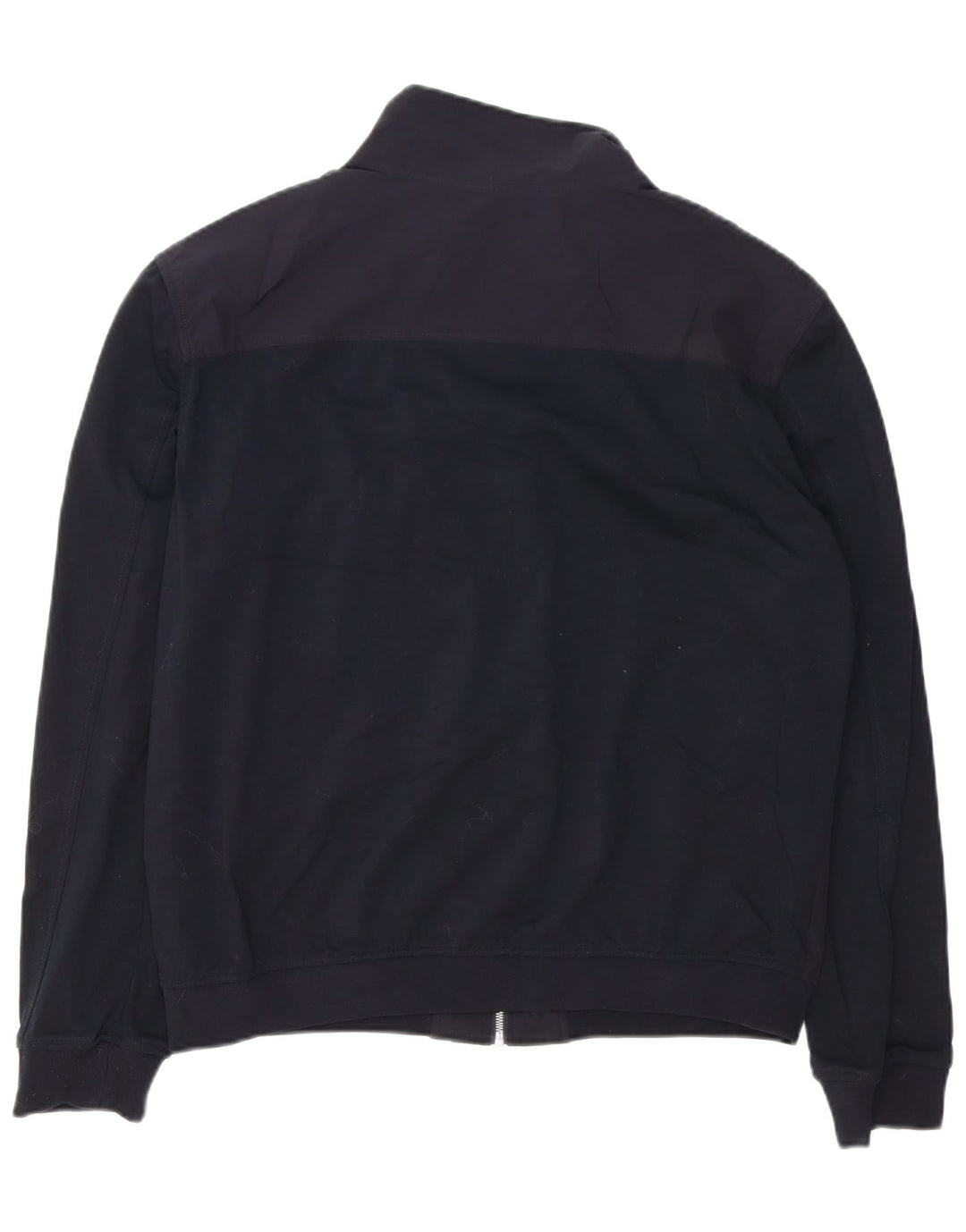 Zara Hombre Cazadora Bomber ES 42 XL Poliéster Negro