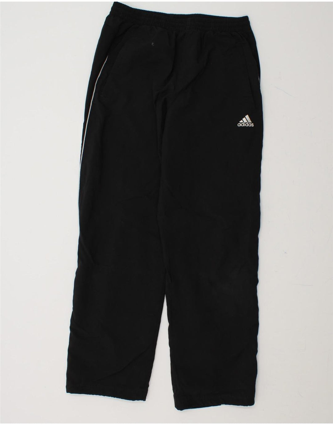 ADIDAS Mens Clima 365 Tracksuit Trousers Small  Black Polyester Vintage Adidas and Second-Hand Adidas from Messina Hembry 