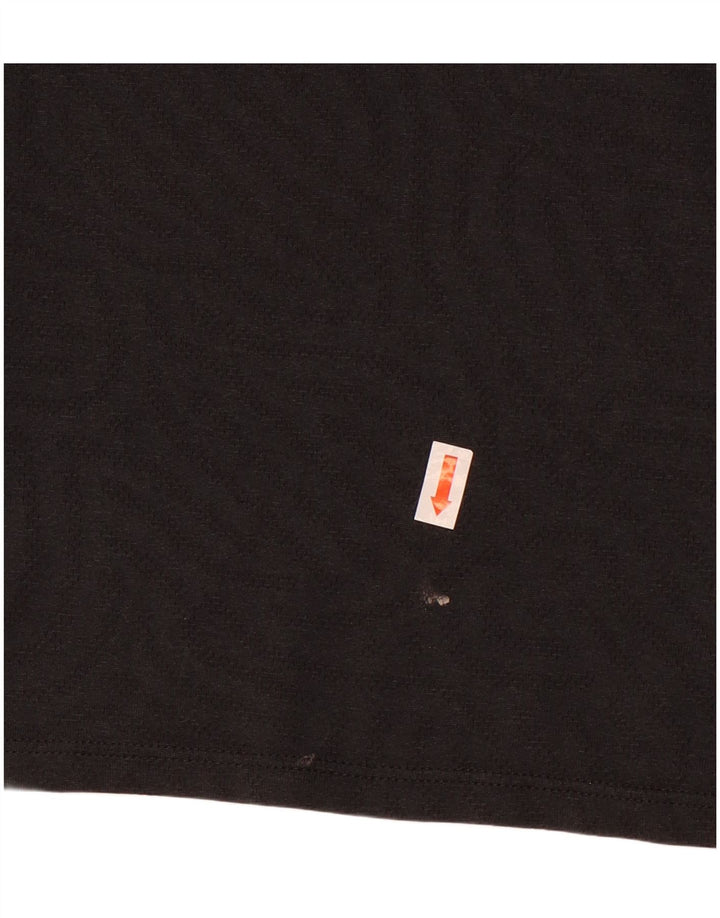 New Balance Hombre Gráfico Chaleco Top Pequeño Negro
