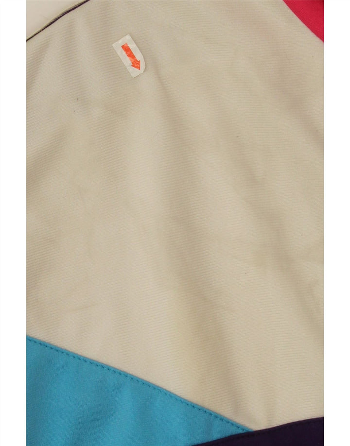 Lotto Hombre Chaqueta De Chándal Con Estampado Gráfico Poliéster Color Block Rosa Medio