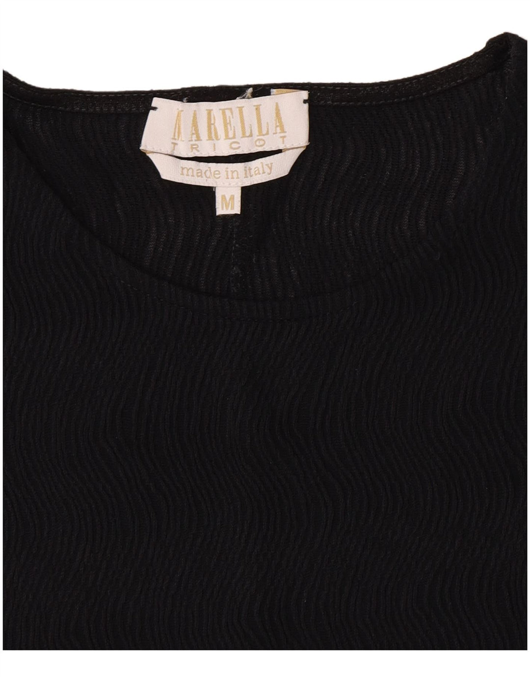 Marella - Camiseta sin mangas para mujer, talla 40, talla M, color negro