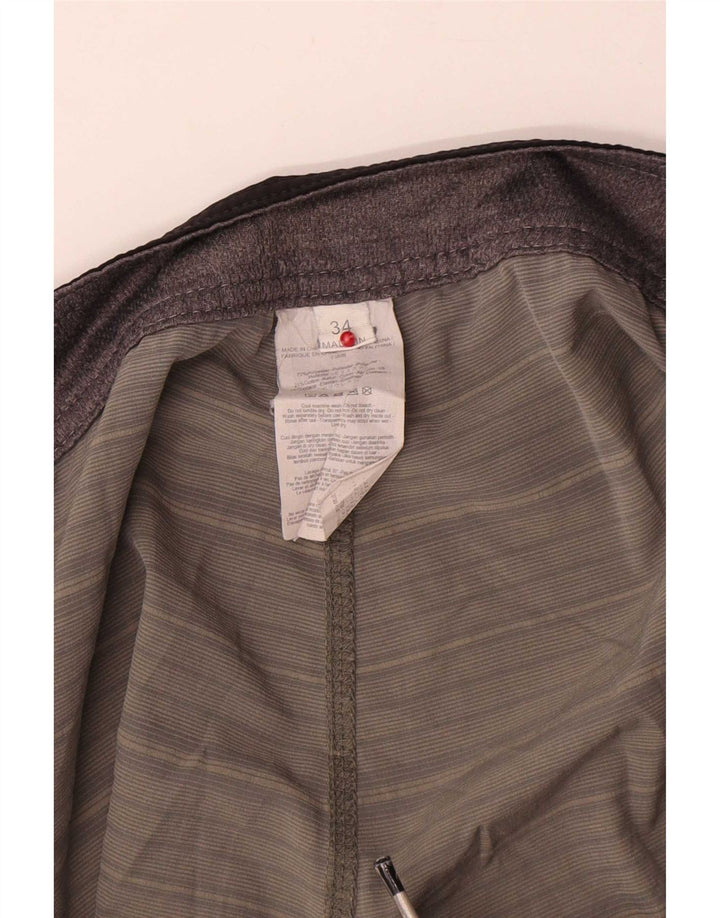 Rip Curl Hombre Bañador Shorts Grande Gris Rayas Poliéster