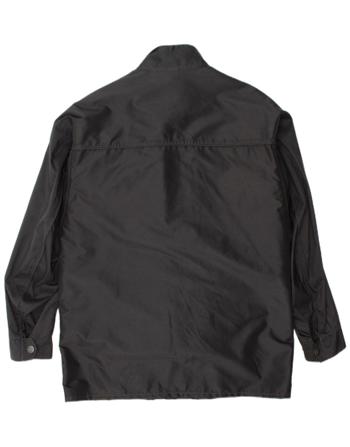 Belstaff Chaqueta utilitaria para hombre UK 38 Medium Black Nylon