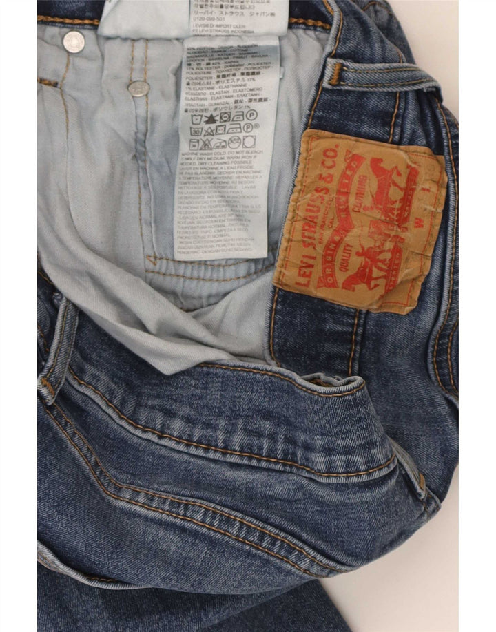 Vaqueros Levi's Hombre Rectos W31 L30 Algodón Azul