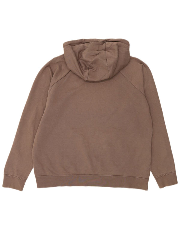 Nike - Sudadera con capucha para hombre, talla grande, algodón marrón