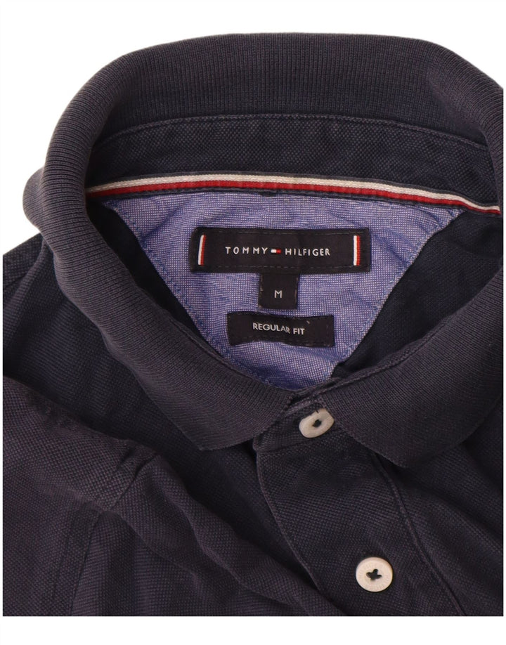 Polo Tommy Hilfiger Hombre Regular Fit Azul Marino Medio