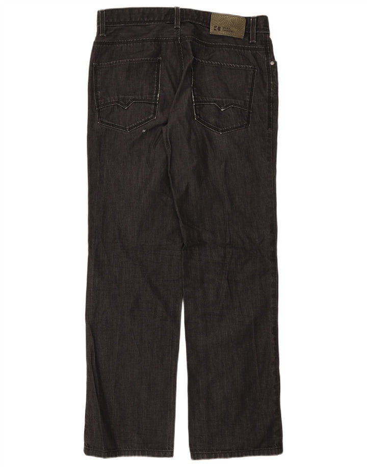 Vaqueros rectos HUGO BOSS Mujer W33 L32 Algodón gris