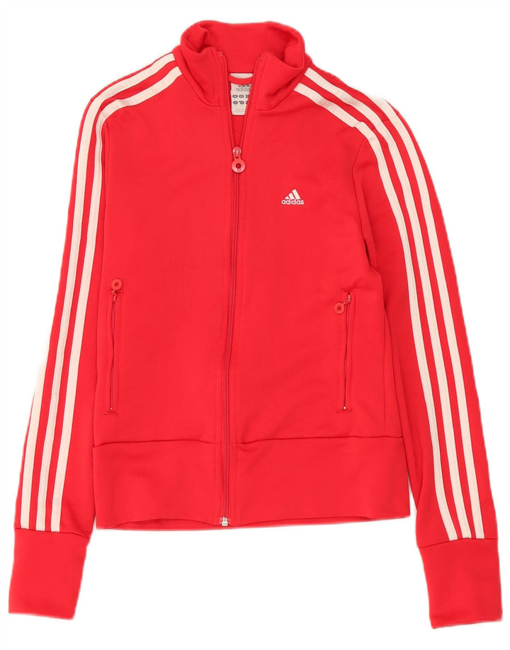 Adidas - Chaqueta de chándal para mujer, talla 8, color rosa