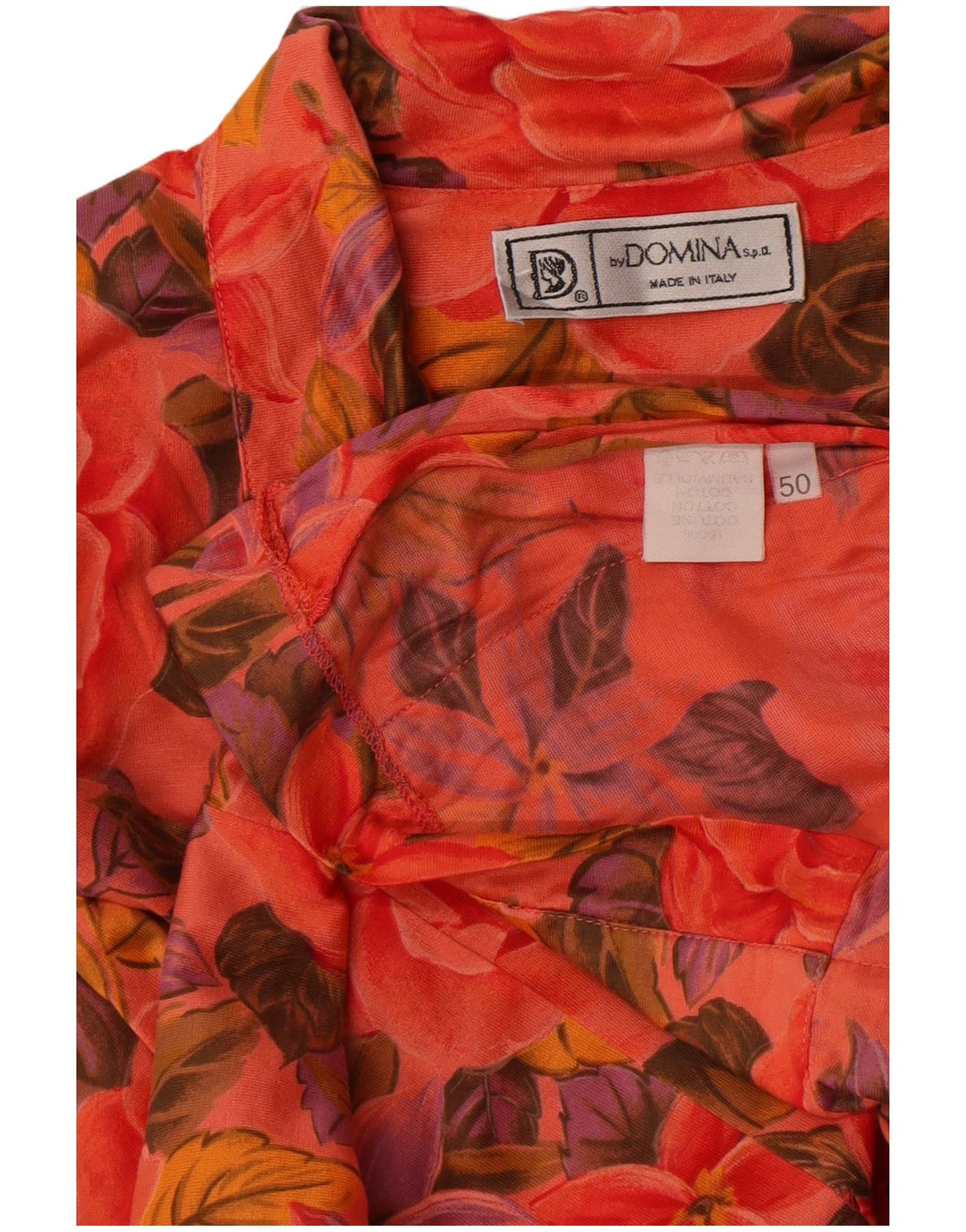 Domina Cárdigan de Manga Corta para Mujer IT 50 XL Multicolor Floral