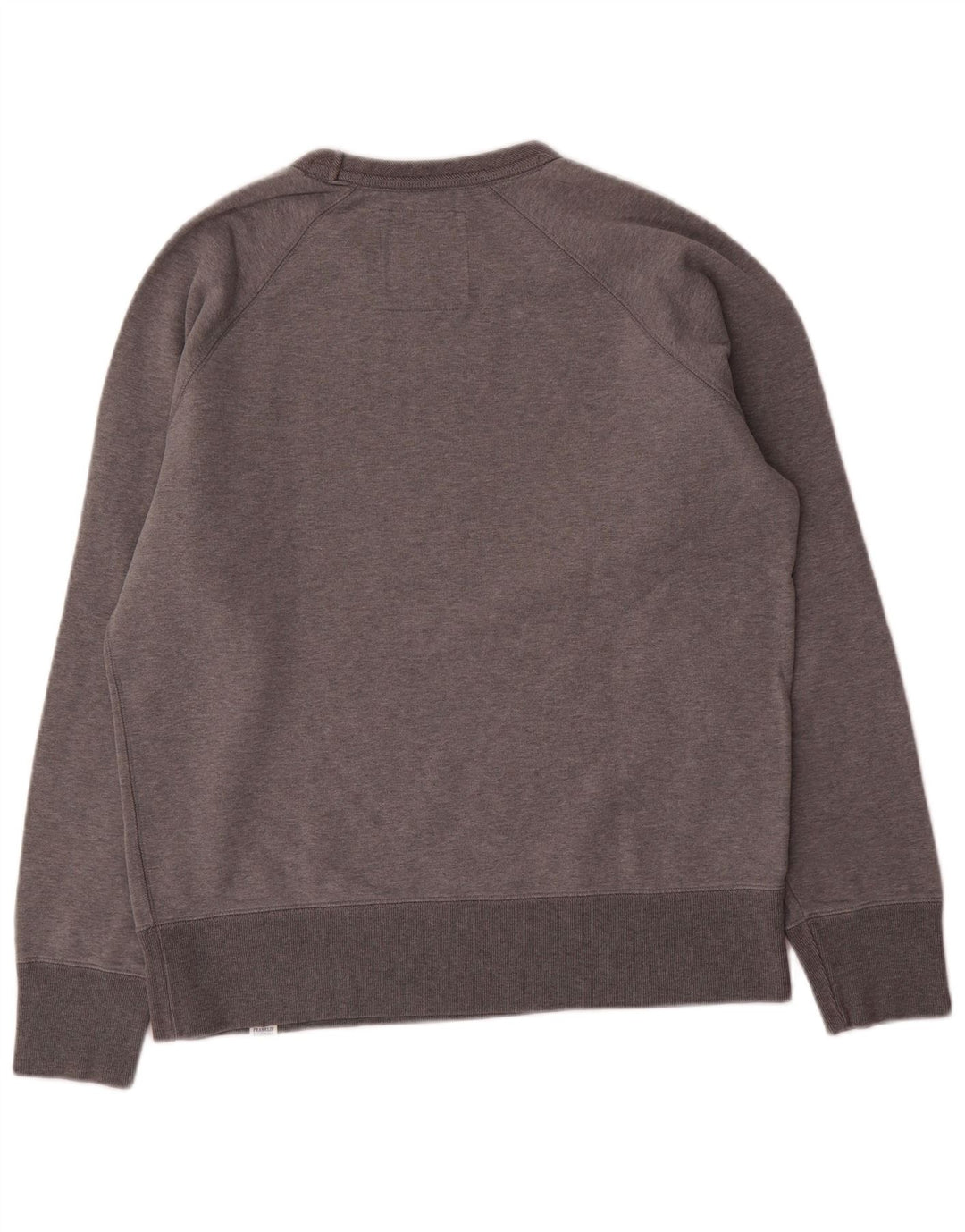 Franklin & Marshall Sudadera tipo jersey para hombre, talla grande, gris moteado