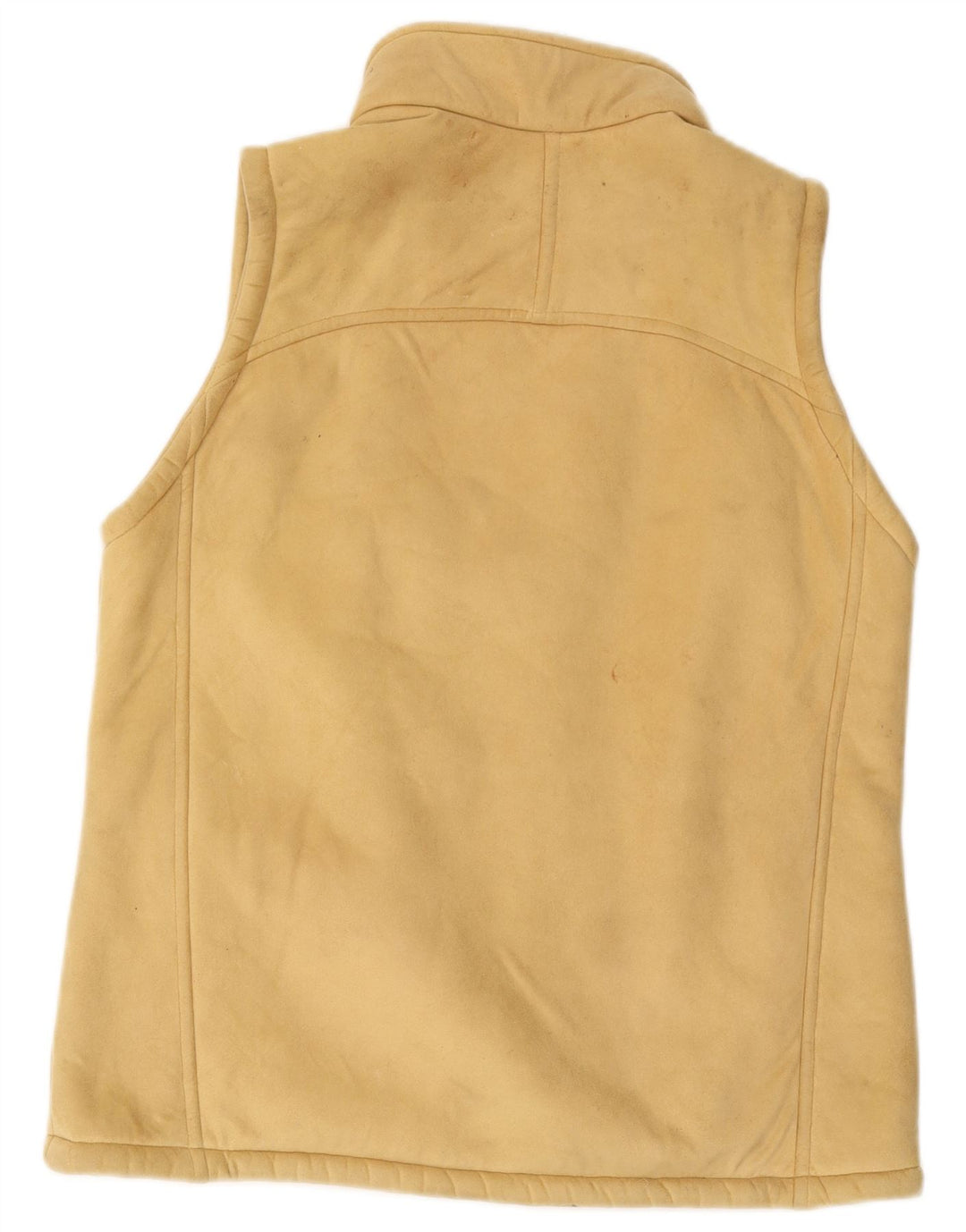 Musto Mujer Sherpa Gilet UK 44 Grande Poliéster Beige
