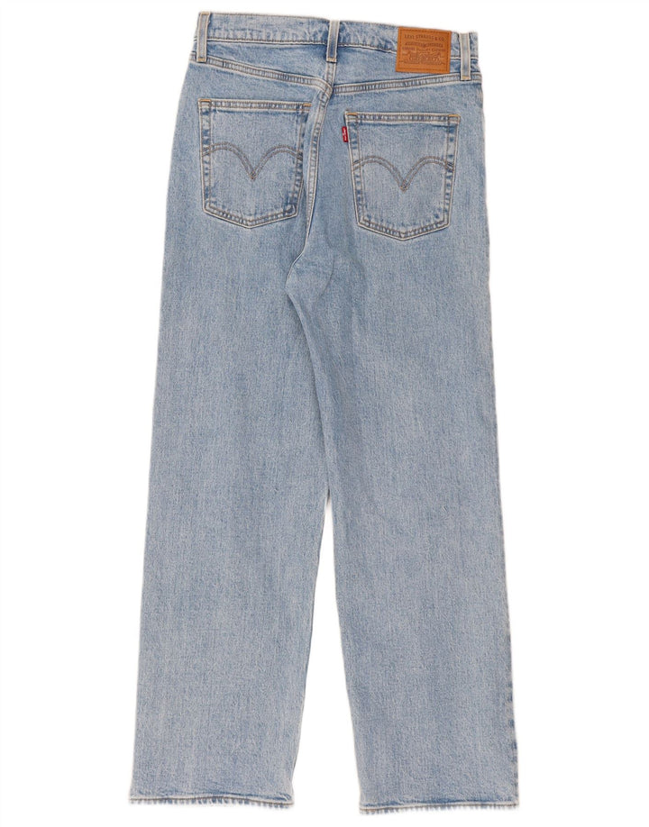 Vaqueros Levi's Ribcage Rectos Mujer W28 L27 Algodón Azul