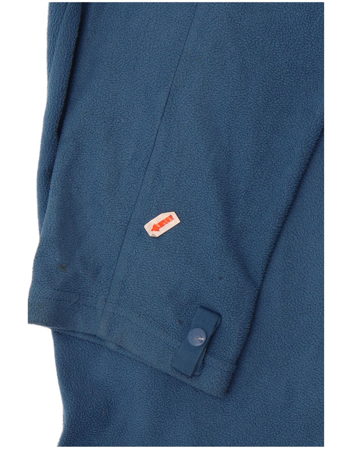 The North Face Chaqueta polar Polartec para hombre UK 38 Poliéster azul medio
