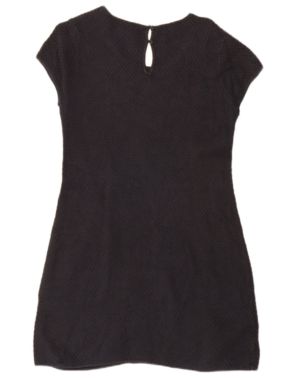 Benetton Vestido Camiseta Mujer UK 46 Large Negro