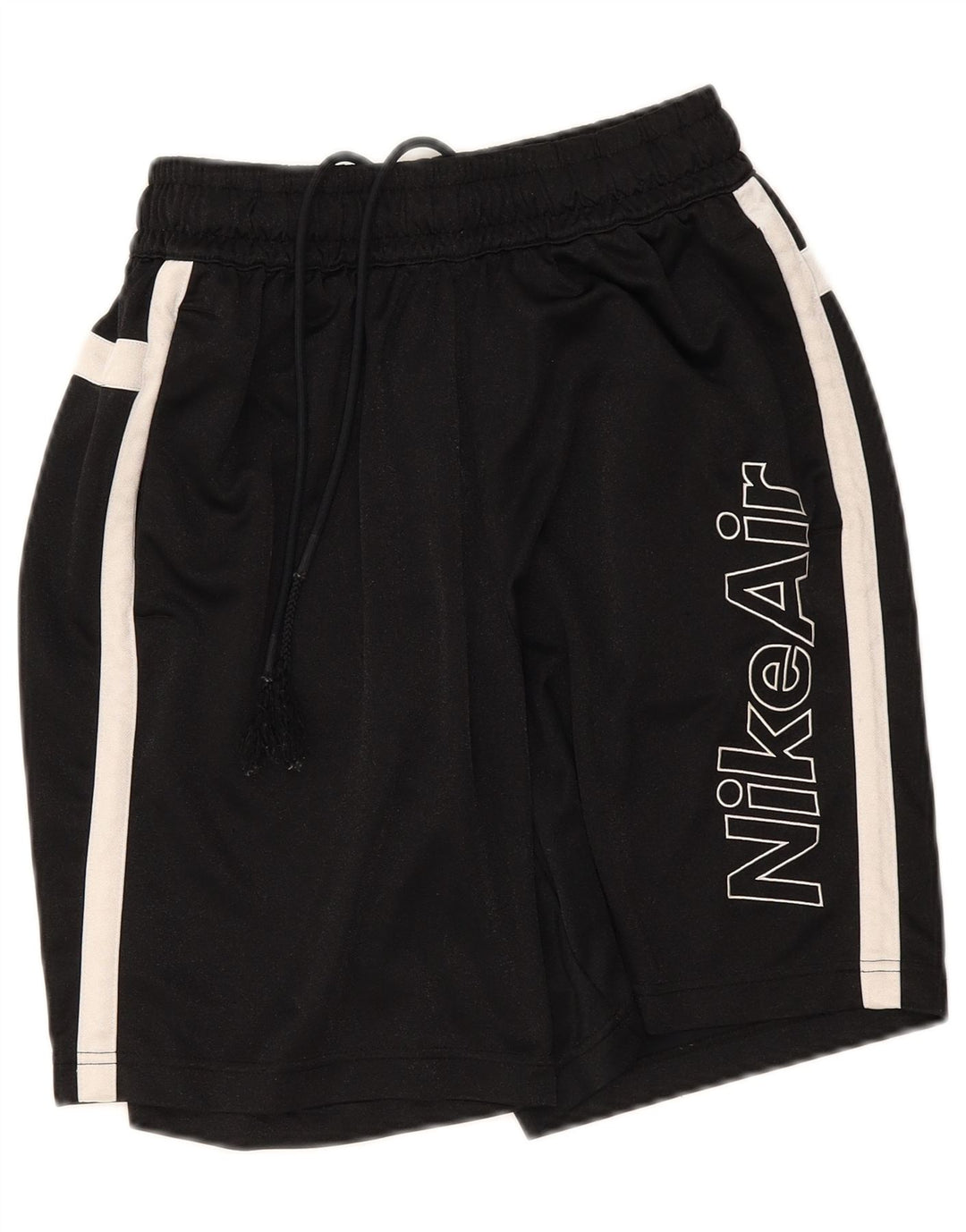 Pantalones cortos deportivos con estampado gráfico de hombre Nike Poliéster color block en negro mediano