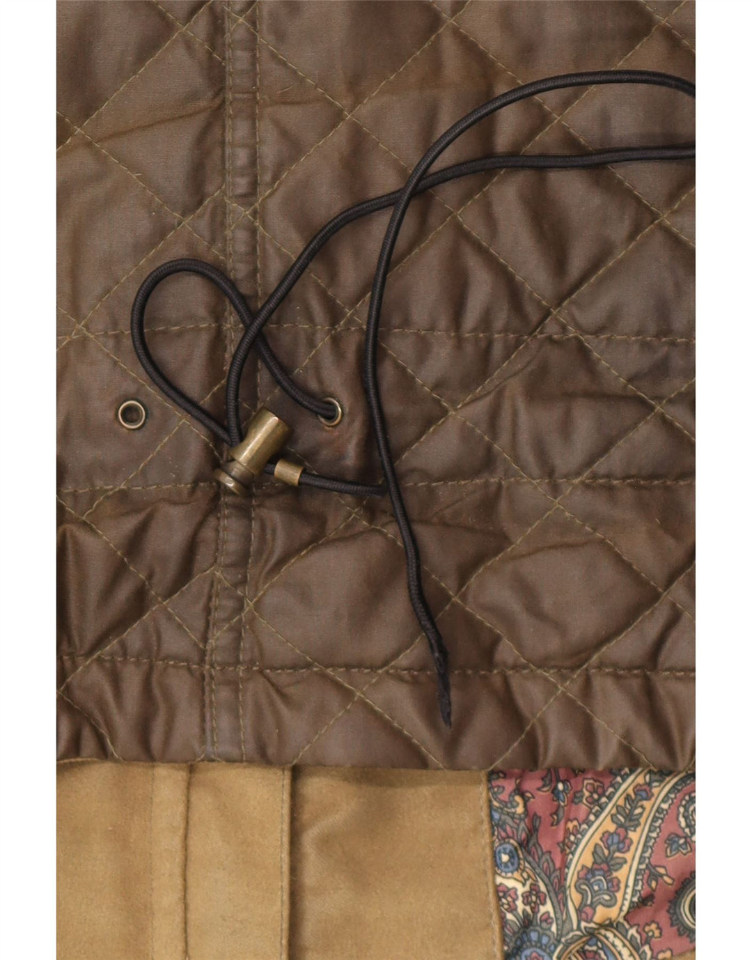 Belstaff Chaqueta de algodón encerado para mujer IT 44 Algodón caqui medio