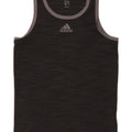 Adidas Hombre Chaleco Top Pequeño Poliéster Moteado Negro