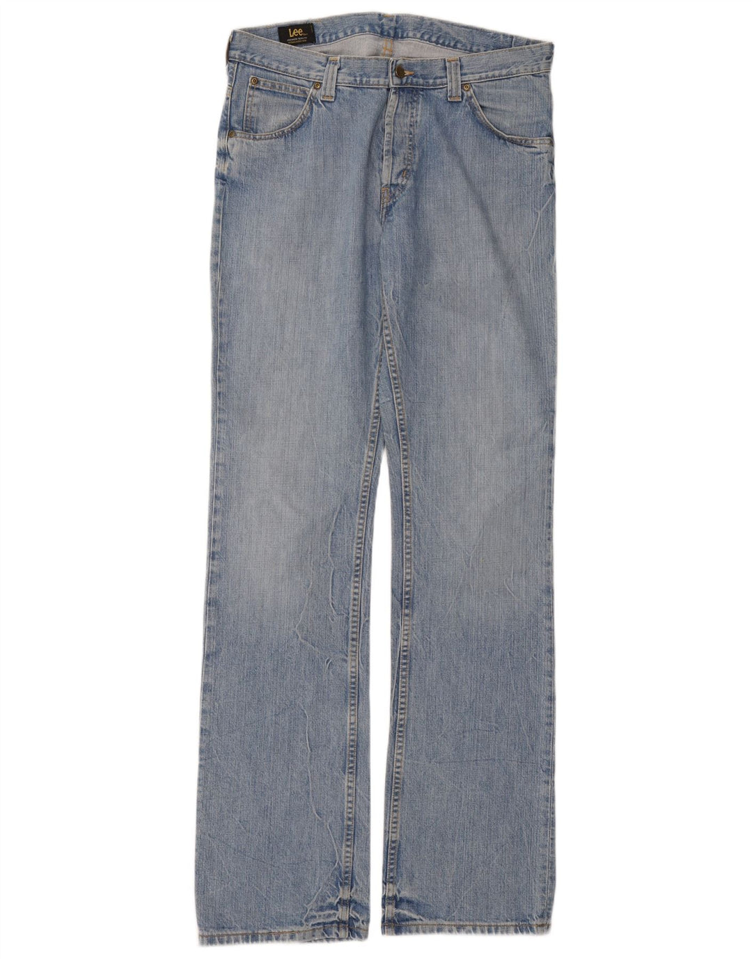 Vaqueros rectos Lee para hombre W33 L36 Algodón azul