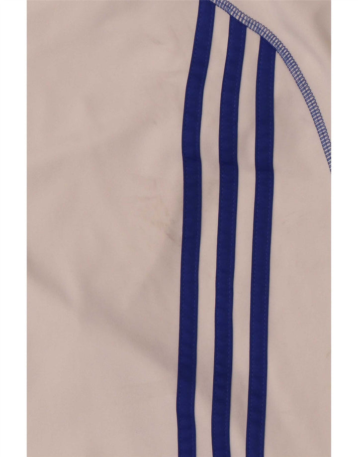 Adidas Mens Clima 365 Sport Shorts Medio Blanco Poliéster