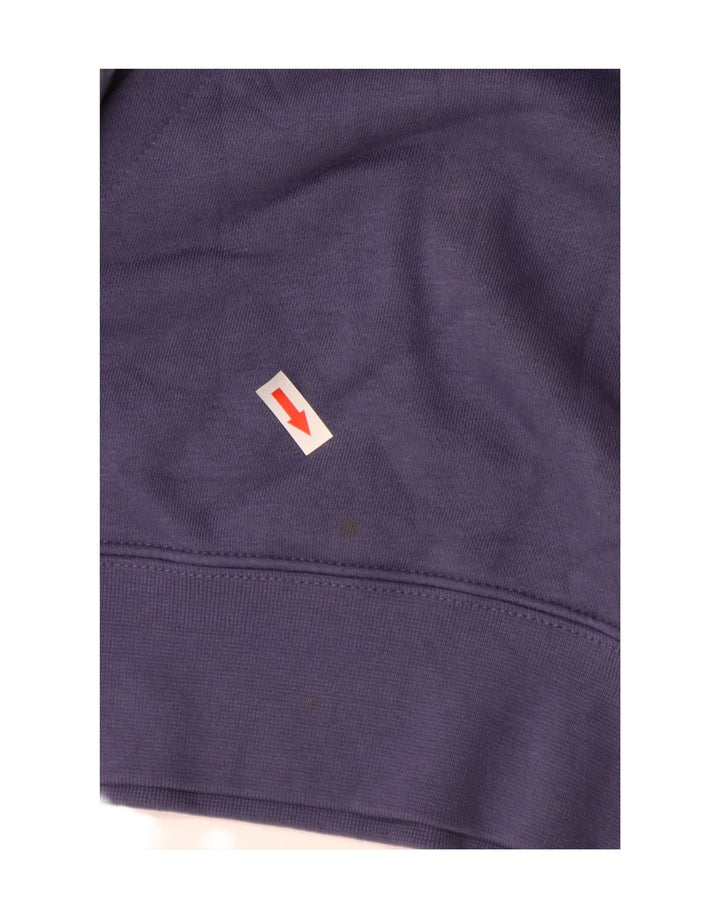 Nike - Sudadera con capucha para hombre, talla pequeña, algodón azul marino