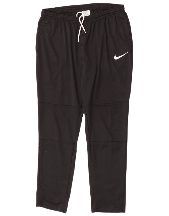 Nike Dri Fit - Pantalón de chándal para hombre, talla XL, poliéster negro