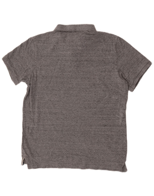 Superdry Polo De Corte Clásico Para Hombre 3XL Algodón Moteado Gris