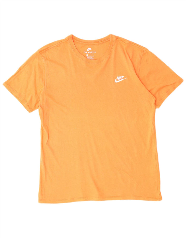 Camiseta Nike Hombre Top Medium Naranja Algodón
