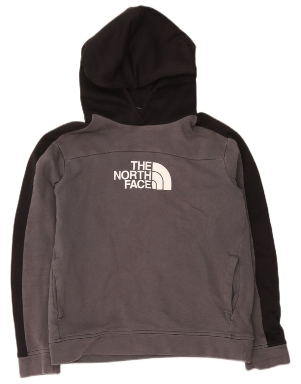 The North Face Jersey con capucha gráfica para niños 14-15 años XL Gris Colorblock