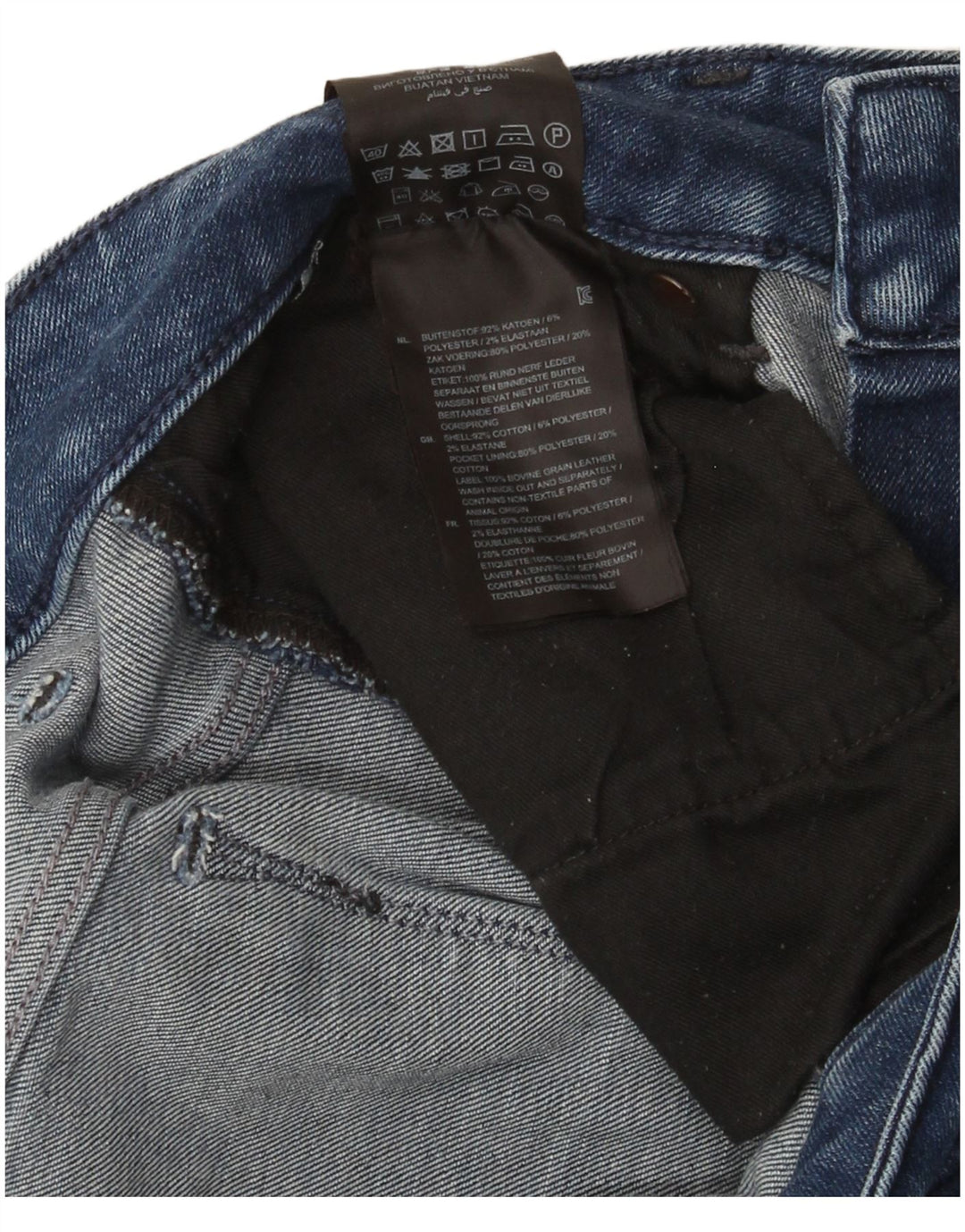 Vaqueros ajustados para mujer G-Star W29 L32 Algodón azul