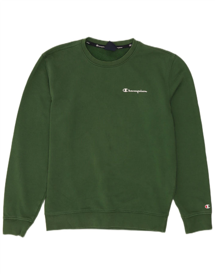 CHAMPION Sudadera Jumper para Hombre XS Verde