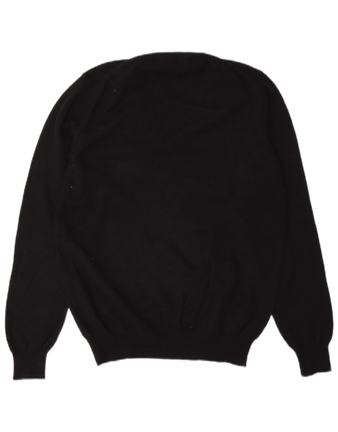 Gant Suéter tipo jersey con cuello en V para mujer UK 44 Large Lana negra