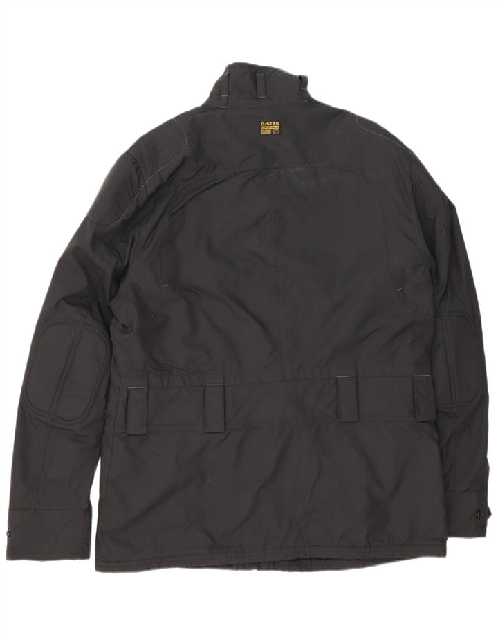 G-Star Chaqueta utilitaria para hombre UK 42 XL Nylon negro