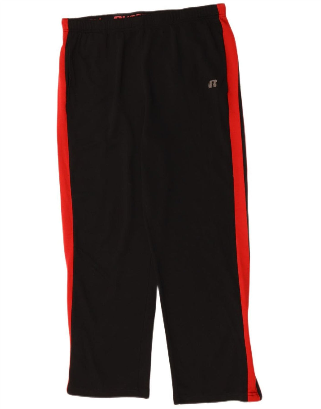 RUSSELL ATHLETIC Pantalones de chándal para hombre, talla grande, color negro