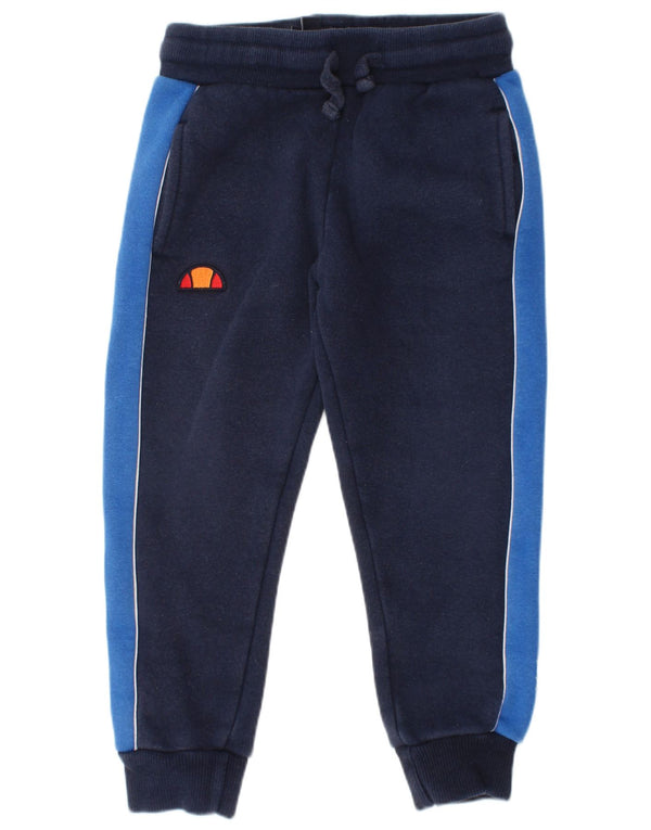 Ellesse Pantalones de chándal para niño Joggers 2-3 años Azul marino Colorblock