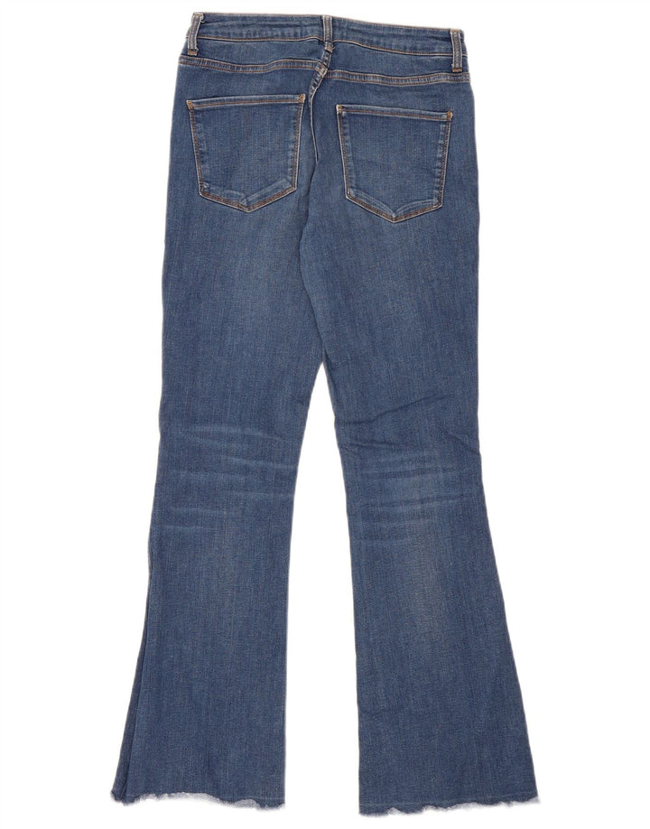 Zara Jeans Acampanados Para Mujer EU 38 Small W28 L31 Azul