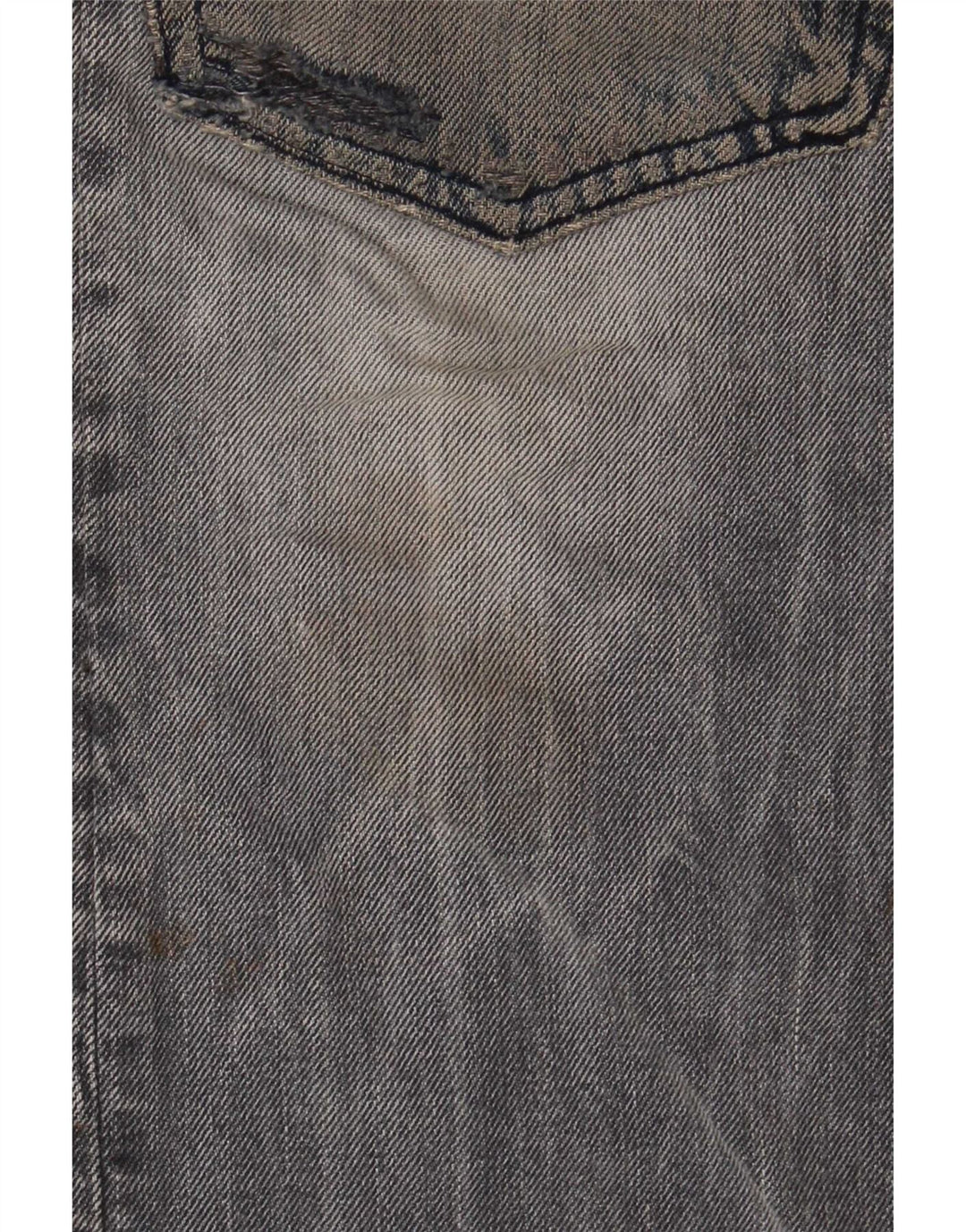 Diesel Jeans Rectos Cargo Desgastados Para Hombre W32 L34 Algodón Azul