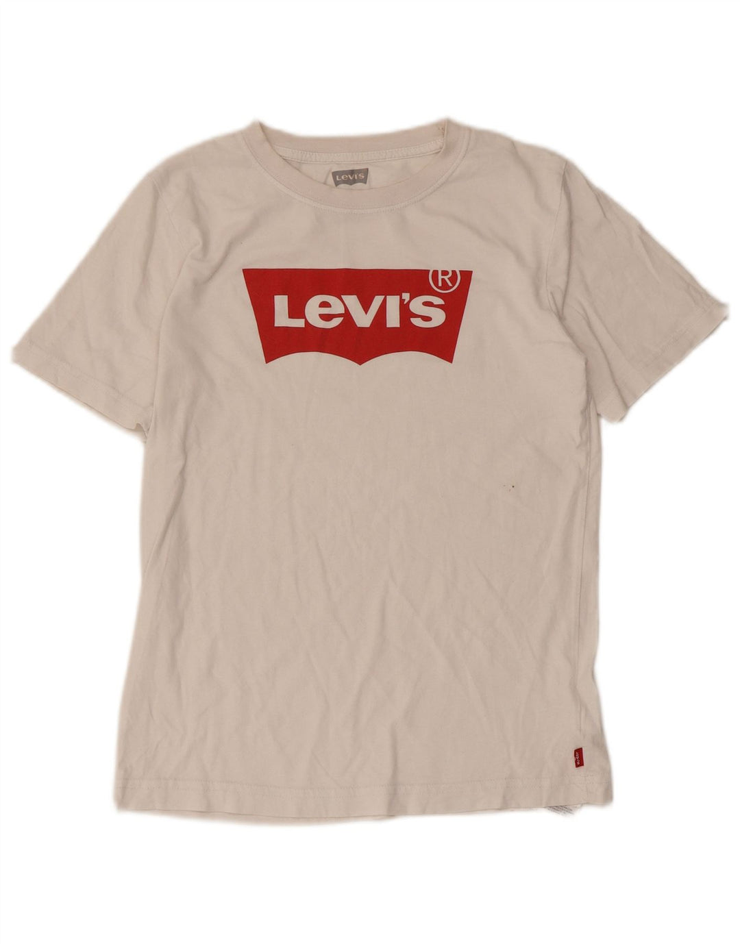 LEVI'S Camiseta gráfica para niña 13-14 años Blanco Algodón