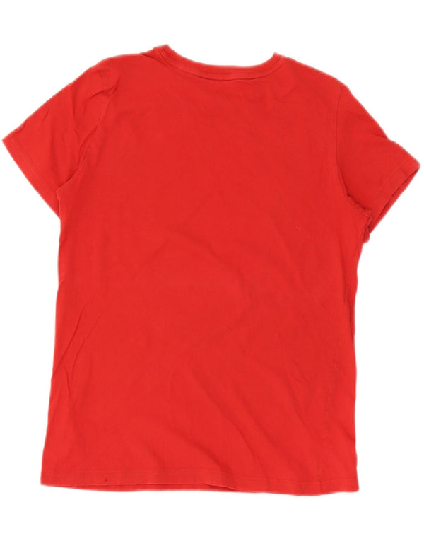 Puma Camiseta gráfica para niños 13-14 años Grande Rojo Algodón