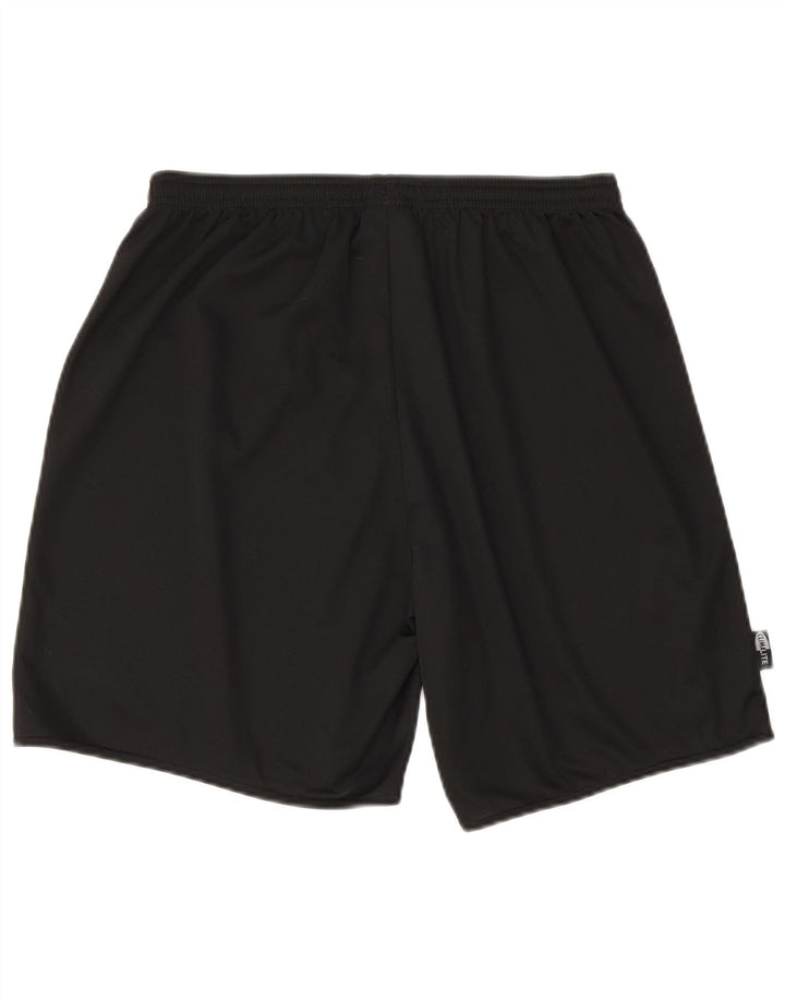 ADIDAS Pantalones cortos deportivos Climalite para hombre Poliéster negro grande